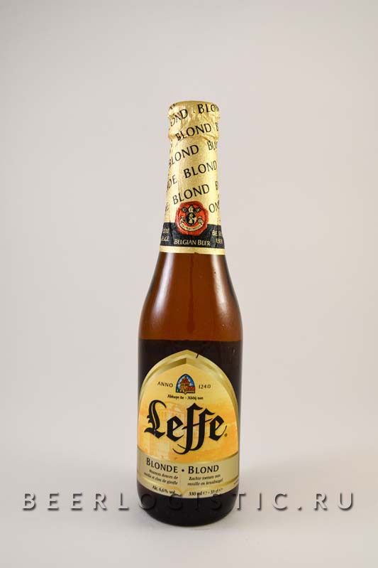 Пиво Leffe blonde (Леффе Блонд) 0.33 л светлое