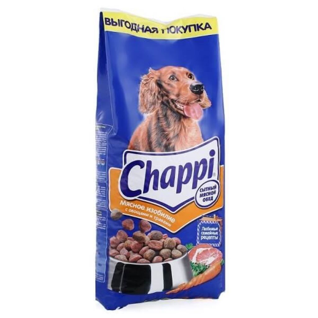 Корм сухой для собак Chappi 15 кг