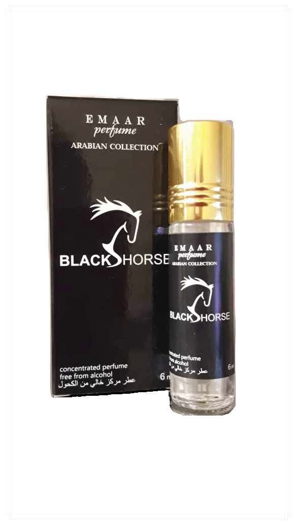 Масляные духи парфюмерия Оптом Arabian BLACK HORSE Emaar 6 мл