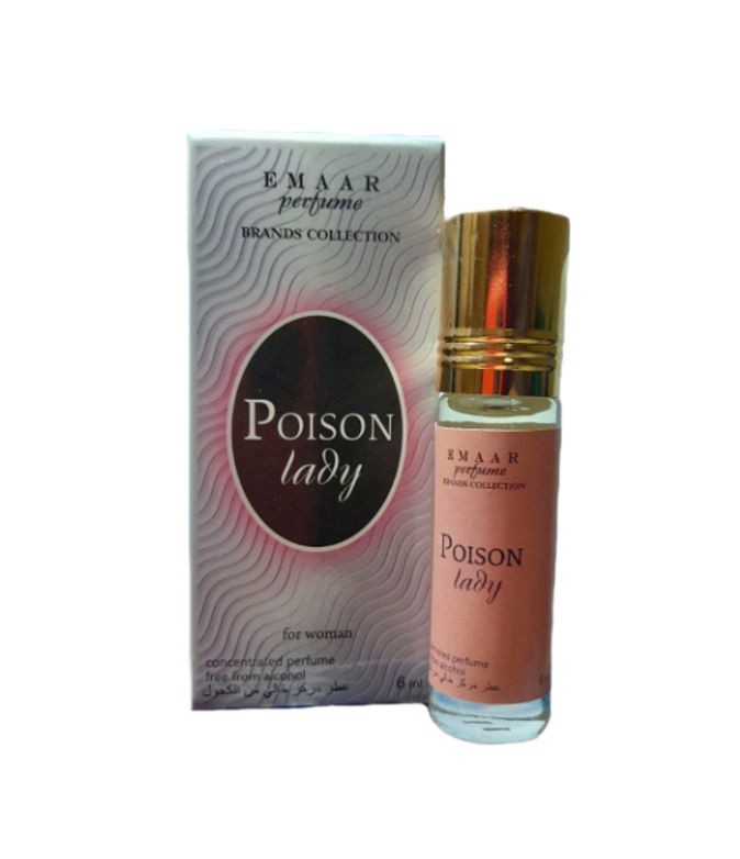 Масляные духи парфюмерия Оптом Poison Girl Christian Dior Emaar 6 мл