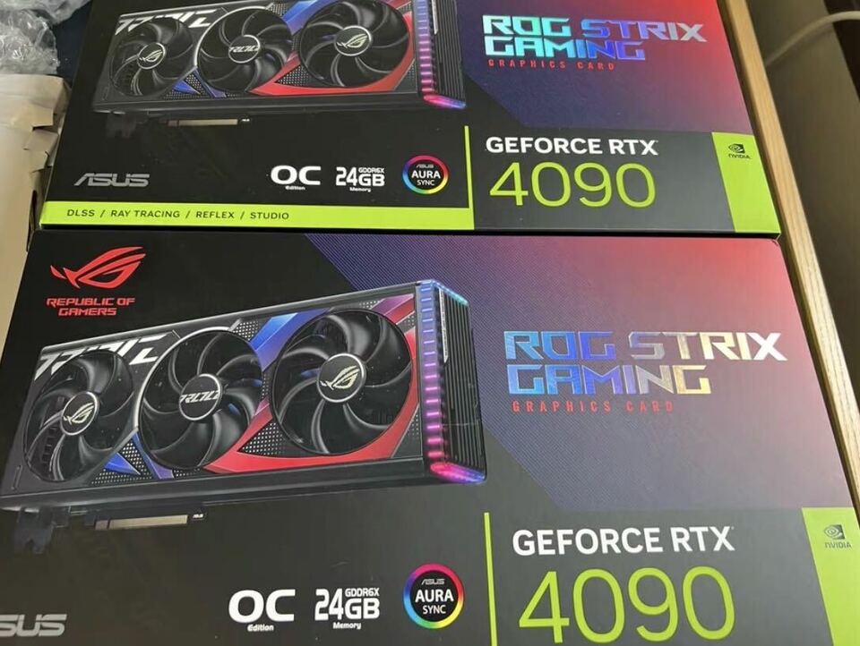 Продам ASUS ROG Strix GeForce RTX 4090 OC 24 ГБ GDDR6X