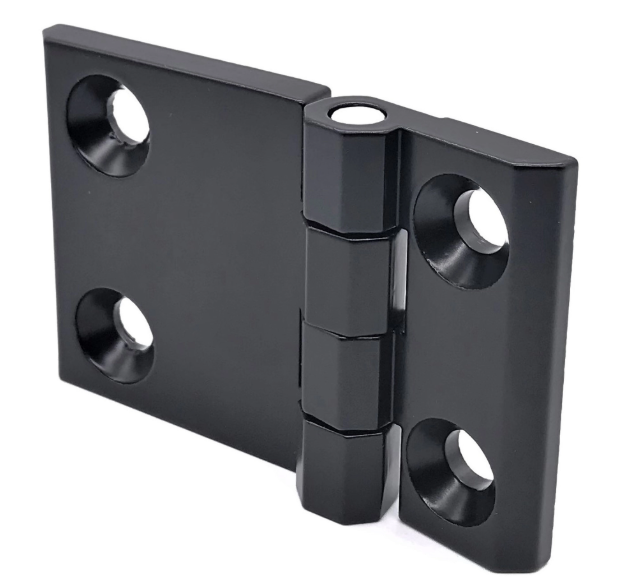 Петля листовая RZP 399-5 с отверстиями (60х90мм, чёрная) 0142