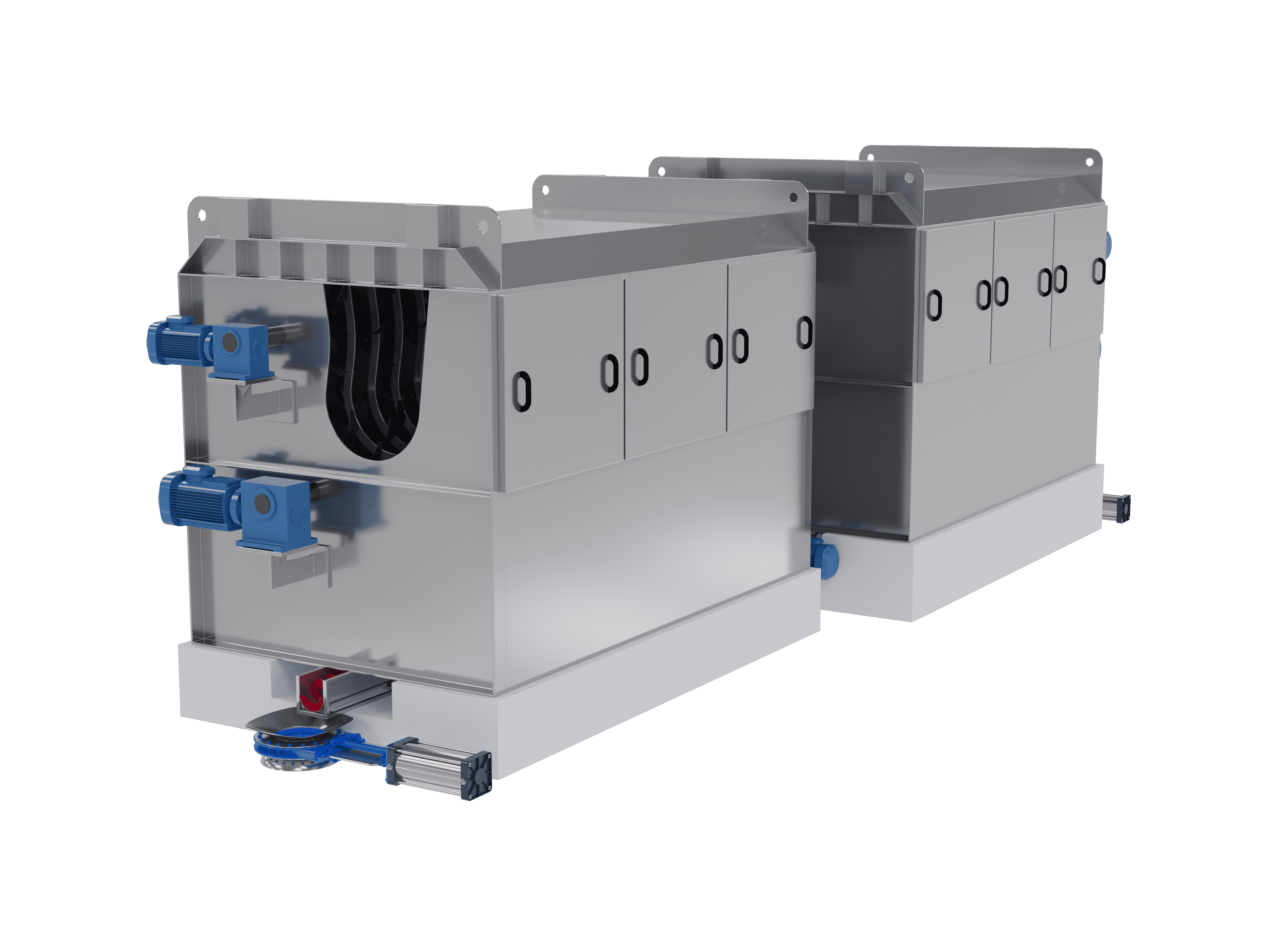 Скребмашина для обезволашивания свиней