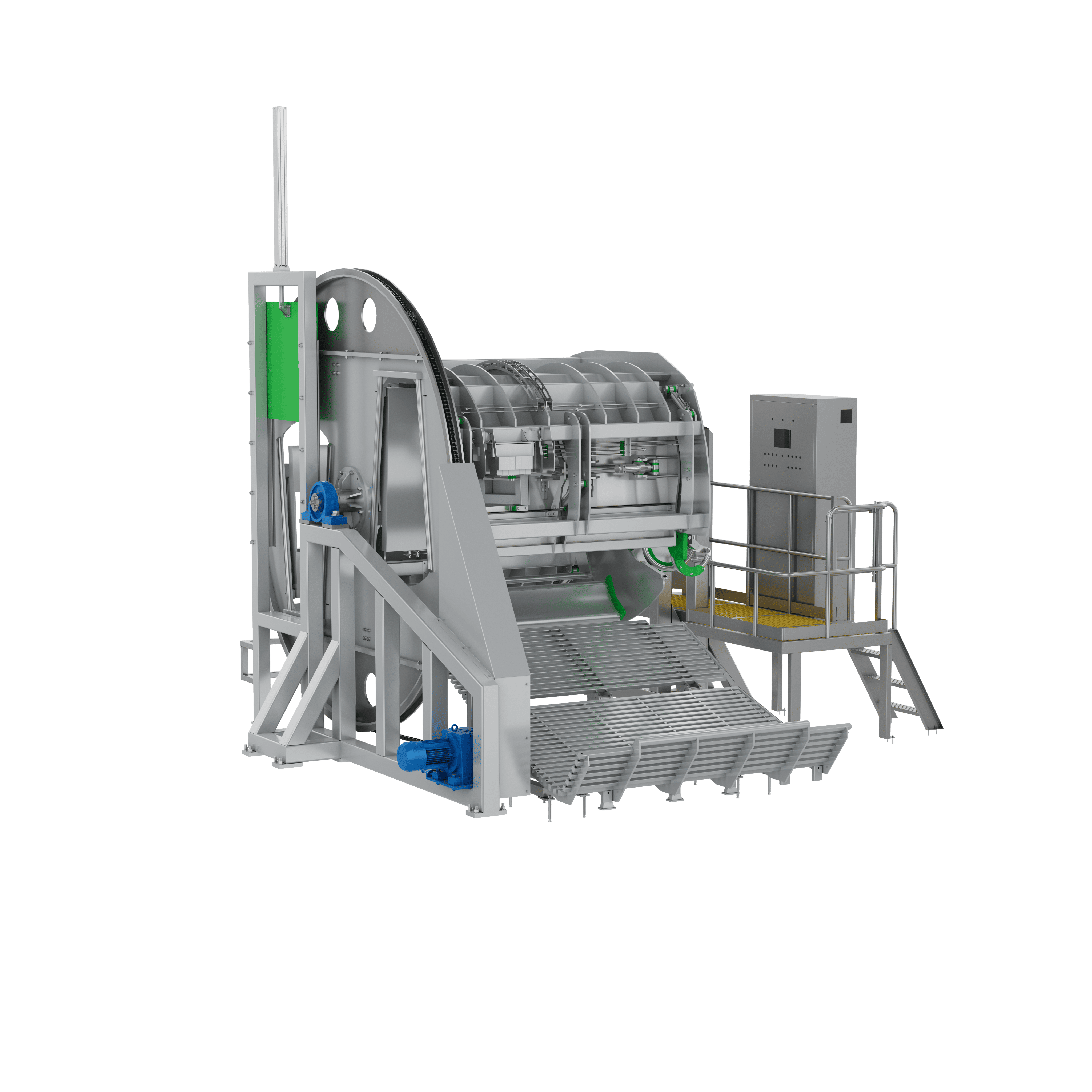 Халяльный ротационный забойный бокс для КРС