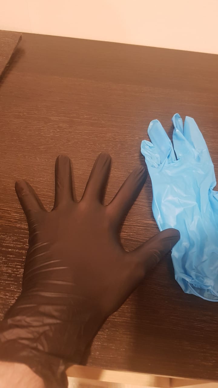 Перчатки нитриловые(не wally plastic)