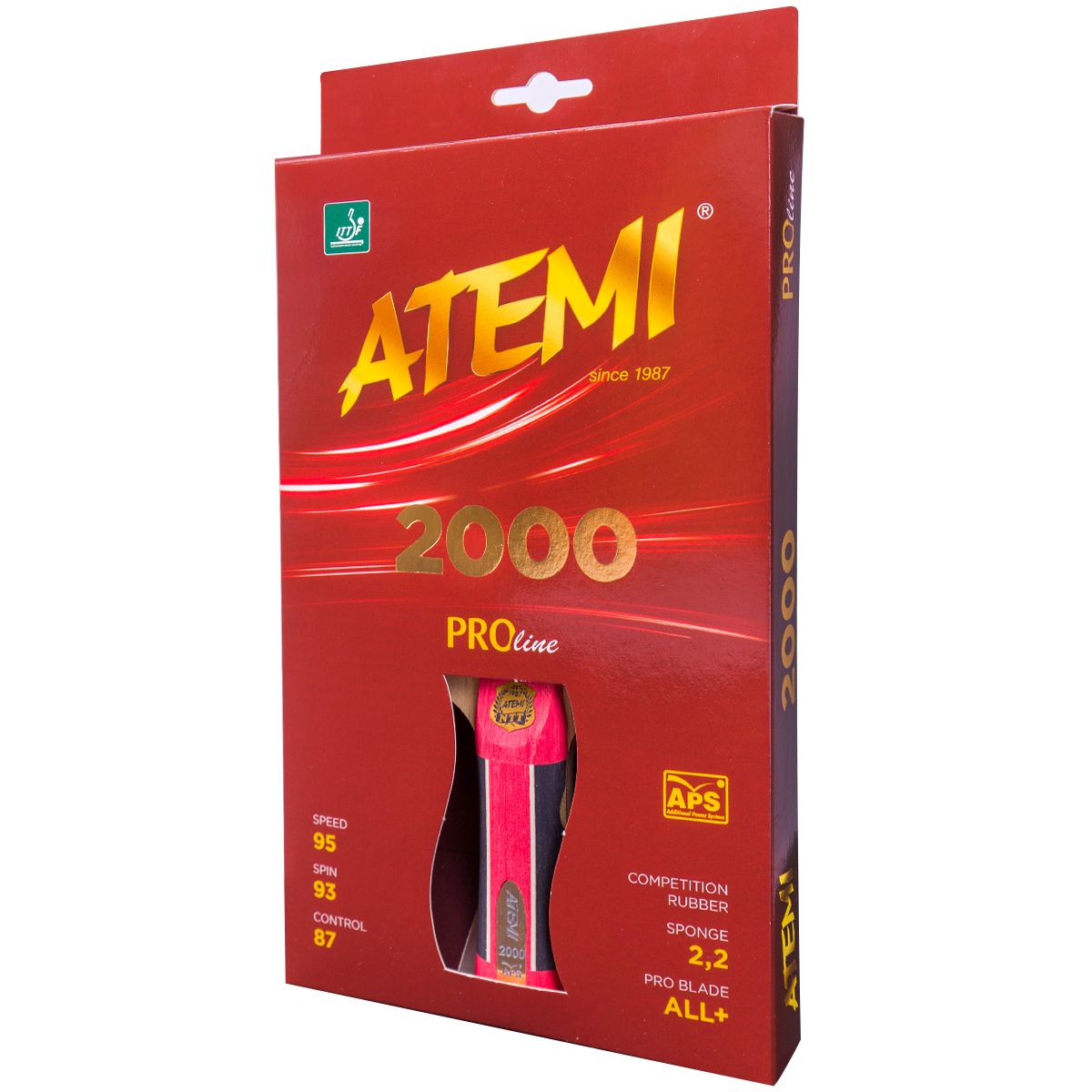 Ракетка для настольного тенниса ATEMI PRO 2000
