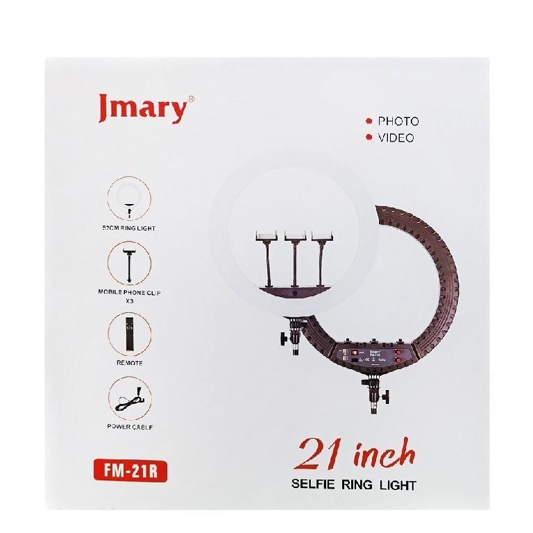 Кольцевая лампа Jmary FM-21R 54 см