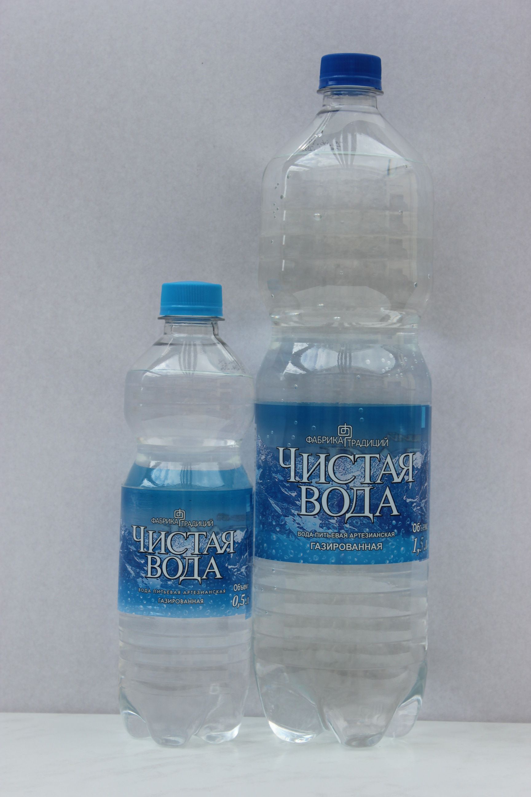 Вода "Чистая вода" 0,5-5л